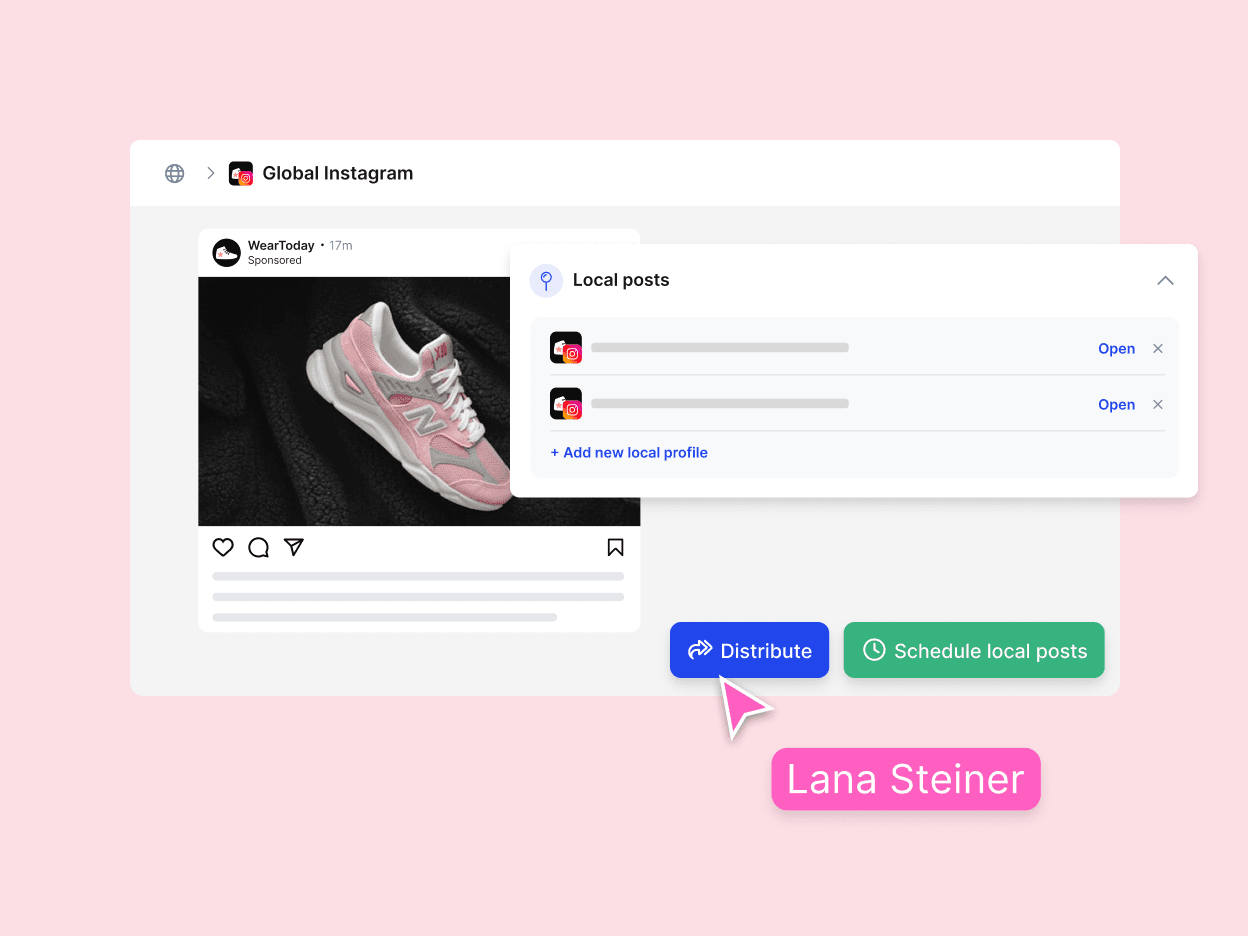 Global content manager